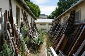 I'm glad she's not my neighbor. Nightmare Scenario You Live Next To A Hoarding House