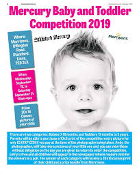 Photographer is at Morrisons this week for the Rutland and Stamford  Mercury's Baby and Toddler Competition
