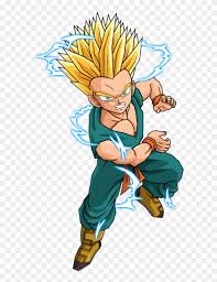 Usually ships within 4 to 5 days. Dragon Ball Z Which Trunks Is Cuter Super Saiyan 2 Kid Trunks Hd Png Download 774x1032 1614216 Pngfind