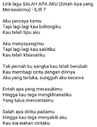 Pedihnya hatiku kau buat kecewa. Lirik Lagu Home Facebook