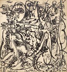 Jackson Pollock. Echo: Number 25, 1951. 1951