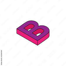 Learn about the benefits of vitamin b supplements and why you should take them for better health. Alphabet B 3d Colored Isometric Icon Element Of 3d Words And Symbols Icon For Mobile Concept And Web Apps Isometric Alphabet B 3d Icon Can Be Used For Web And Mobile Stock