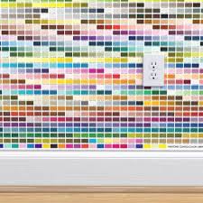 wallpaper pantone coated color chart 1 yard