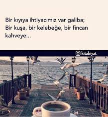 Bir Kiyiya Ihtiyacimiz Var Galiba Bir Kusa Bir Kelebege Bir Fincan Kahveye Kaynak Instagram Kitabiyat Sozler Anlamlis Guzel Sozler Guzel Soz Edebiyat Ve Alintilar
