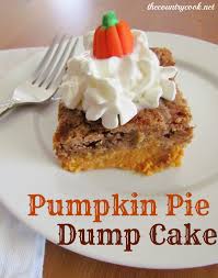 Pumpkin Pie Dump Cake Recipe Cake Mix Recipes Desserts Pumpkin Dessert