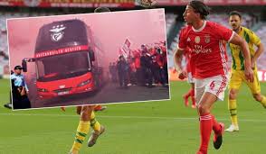 The image is available for download in high resolution quality up to 3504x2336. Portuguese Football Return Ends In Disgrace As Benfica Fans Attack Own Bus