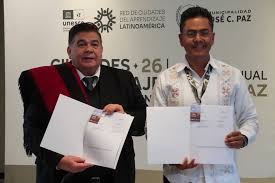 José C. Paz fue sede de la Sesión Plenaria de Ciudades del Aprendizaje de  UNESCO con Mario Ishii como anfitrión El vicepresidente primero del Senado  Bonaerense recibió a alcaldes de todo el