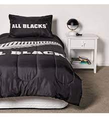 new zealand all blacks single bed comforter set new zealand all blacks rugby union one little footy fan bed comforter sets comforter sets all blacks