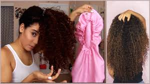 The key when it comes to how to get curls to stay is to corral your hair in a way that won't flatten your curl pattern or stretch your coils out too much. How To Sleep With Long Curly Hair How To Preserve Curls Youtube