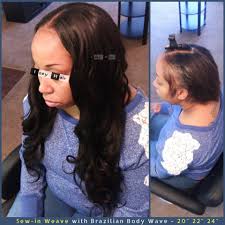 Always wanted nice and curly hair but all you've got is some messy waves? Sew In Weave With Brazilian Body Wave 20 22 24