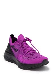 Retail price is set at $150. Nike Rubber Epic React Flyknit 2 Running Shoes In Purple Black Purple For Men Save 36 Lyst
