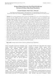 Udara yang tercemar dapat masuk ke dalam tubuh melalui system pernapasan. Https Dli Ejournal Unri Ac Id Index Php Dl Article Download 2300 2266