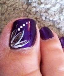 Who knew you could create a marbled look right on your toes? Pin By Demetria Threatt On Nail Art Purple Toe Nails Summer Toe Nails Toe Nail Designs