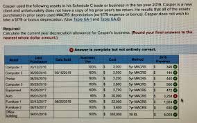 Types of businesses that may need to include schedule c on their taxes here is what you may need to provide information about: I Need Help With The One I Got Wrong Auto 90 Chegg Com