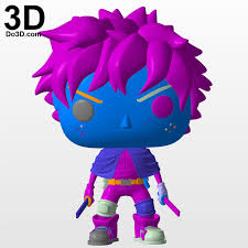 3d Printable Model My Hero Academia Deku And Eren Jaeger Attack On Titan Funko Pop Print File Format Stl 3d Printable Models Eren Jaeger My Hero Academia