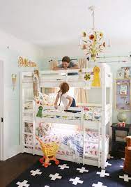 A lofted bed frees up floor space so that other items like a desk, chest of drawers, sofa, table or, pretty much anything that will fit. Cute Affordable Bunk Beds For A Shared Room Lay Baby Lay
