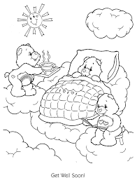 Pick of the litter printable. Get Well Soon Coloring Cards Coloring Home
