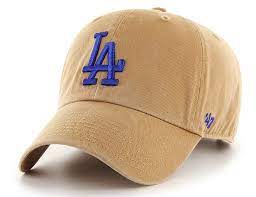 Los Angeles Dodgers 47 Brand Khaki Clean Up Adjustable Hat La Dodgers Hat 47 Brand Dodgers