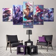 Check spelling or type a new query. 5 Pcs Art Hd Print League Legends Painting Modern Home Decor Wall Art Picture For Living Room Decor Canvas Art Painting Pt0298 Buy At The Price Of 26 60 In Aliexpress Com Imall Com