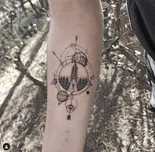 Tattoo Dovme Drawing Rocket Moon