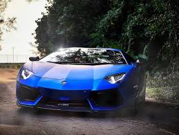 Royal Blue Lamborghini Lamborghini Super Cars Lamborghini Aventador
