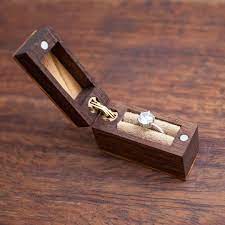 This video shows how to make a ring box at home. Pin On Job