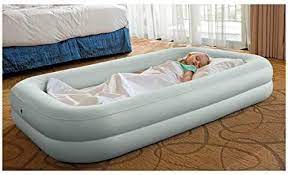 Intex Kinderreisebett Aufblasbare Matratze Luftbett Mit Pumpe Minzgrun 3 6 Jahre Amazon De Spie Portable Toddler Bed Baby Toddler Bed Toddler Travel Bed