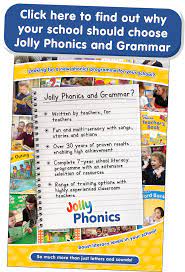 Jolly phonics letters & words. A Programme That Grows With Your Children Jolly Phonics
