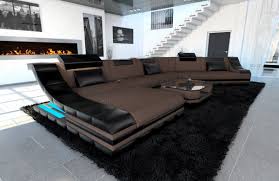 Ich biete hier ein einzelnes sitzpolster mit einem. Polstersofa Turino Als Cl Wohnlandschaft Mit Led Beleuchtung Kaufen Bei Pmr Handelsgesellschaft Mbh
