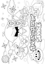 Kids N Fun Coloring Page Angry Bird Space Angry Birds Space Space Coloring Pages Bird Coloring Pages Cool Coloring Pages