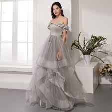 They are from leading manufactuers including la femme, jovani and many others. Dressystar Designer Evening Ball Gown Girls Grey Off The Shoulder Prom Dress Long Buy Prom Dress Long Designer Prom Dress Off The Shoulder Prom Gown Product On Alibaba Com