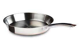 I love my stainless steel pans and the first thing i discovered was that they do heat faster and maintain those copper bottom pans are amazing. T Fal Ultimate Stainless Steel Copper Bottom 12 Inch Skillet Review