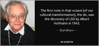 Evolution of mankind is paralleled by the increase and expansion of consciousness. Ralph Metzner Quote The First Note In That Octave Of Our Cultural Transformation