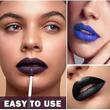 3Pcs Dark Black Blue Purple Matte Liquid Lipstick Sets, Long Lasting Matte  Lipstick Lip Stain Lip Gloss Set 24 Hour Waterproof Matt Lipsticks Set  (Set07) : Amazon.co.uk: Beauty