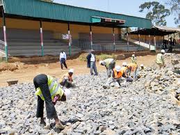 Inspected the ongoing construction of chuka stadium in tharaka nithi county. Futaa Com Ghana