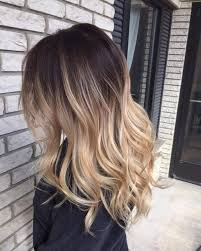 If the finer points of balayage vs ombre hair color leave you scratching your head and ombre hair color describes the color that gradually changes from one darker shade at the roots to a different lighter shade at the ends in an even gradient. 55 Beautiful Ombre Hairstyles