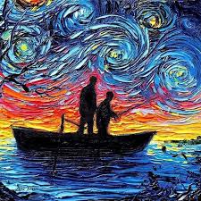Artist S Painting Gets Mistaken For A Van Gogh So She Creates Brilliant Starry Night Series Part Ii Starry Night Art Night Art Art