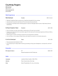 Download our free web dev resume template and sample to get started. How To Write A Web Developer Resume 2021 Sample Tips
