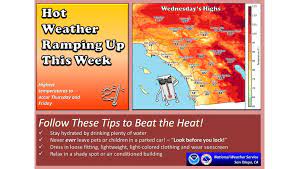 Firefighters battled a surging wildfire in northern california under blazing temperatures as another heat wave hits the western united states this weekend, prompting an excessive heat warning for. Excessive Heat Warning 100 Degree Days Coming For Inland Empire Communities As Southern California Bakes San Bernardino Sun