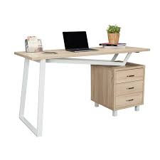 If your modern table desk will primarily be used for a computer, so design cabinets and shelves for your computer's various components, including cpu, monitor speakers, printer, and keyboard and mouse. Modern Design Computer Desk With Storage Techni Mobili