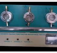 Polished Blue Synthetic Blood Penetration Resistance Tester, Automation  Grade: Automatic