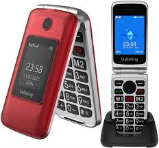 That means they use cellular services . Amazon Com Ushining 3g Unlocked Flip Phone Dual Screen Dual Sim Mobile Phones Easy To Use Flip Cell Phone With Charging Dock Red Cell Phones Accessories