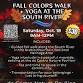 Fall Colors Walk + Yoga at the South River event image