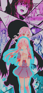 3840×2160px (4k ultra hd), 1920×1080px (full hd), 1600×900px, 1280×800px. Edit De Gasai Yuno Yandere Manga Mirai Nikki Anime Wallpaper
