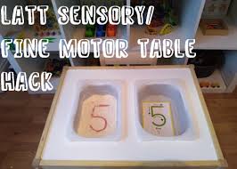 Ikea Latt Table Hack Childrens Diy Fine Motary Sensory Table The Simple And Easy Power Tool Free Childrens Ikea Hack Ever Find Out H Diy Table Sensory Ikea