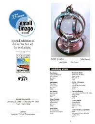 Maybe you would like to learn more about one of these? 33rd Annual Small Image Show Spanish Village Art Center