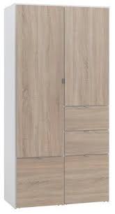 skab nautrup 2 lager 4 skuffer hvid eg skab hvid skuffer