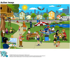 Esl Action Image At The Park Brainpop Educators Picture Prompts Action Images Picture Writing Prompts