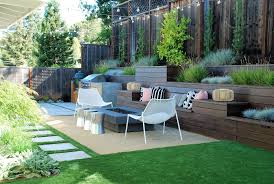 Contemporary Wide And Narrow Makeover Contemporary Patio San Francisco By Land Studio C Narrow Backyard Ideas Patio Contemporary Patio
