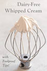 Dairy Free Whipped Cream Recipe With Easy Foolproof Tips Recipe Dairy Free Whipped Cream Dairy Free Vegan Whipped Cream